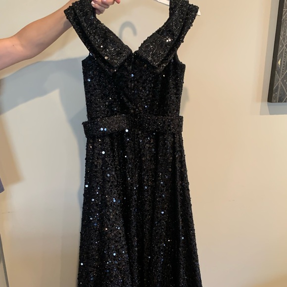 Beautiful shiny dress. - Picture 4 of 5